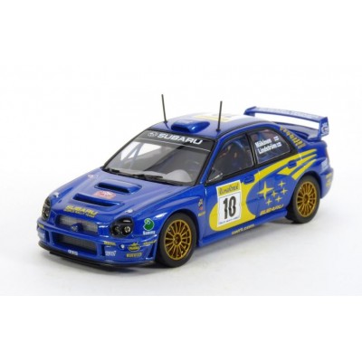 SUBARU IMPREZA WRC2002 #10 ( Monte Carlo Winner ) T. Mäkinen/K. Lindström - 1/43 SCALE - AUTOART